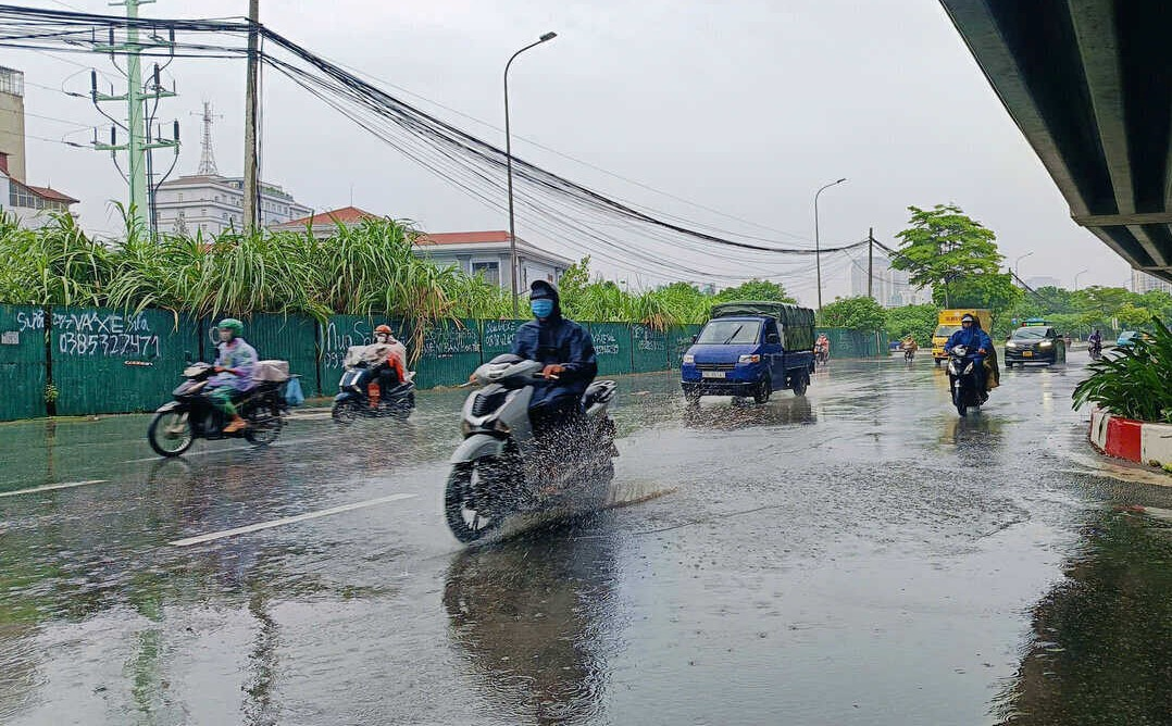 Hà Nội có thêm 19 điểm ngập úng nếu mưa trên 70mm/giờ (07/09/2024)